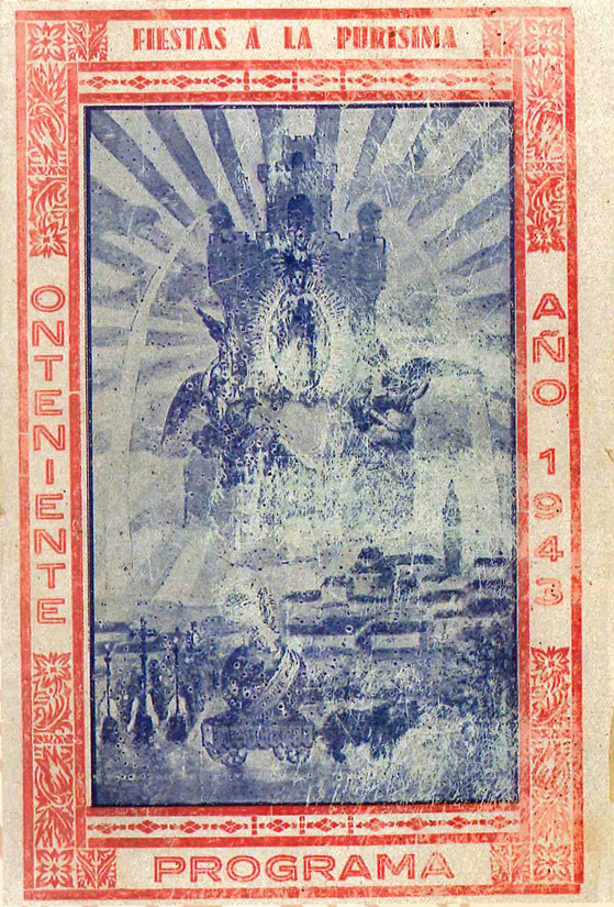 Fiestas de la Purísima 1943 Ontinyent / Onteniente